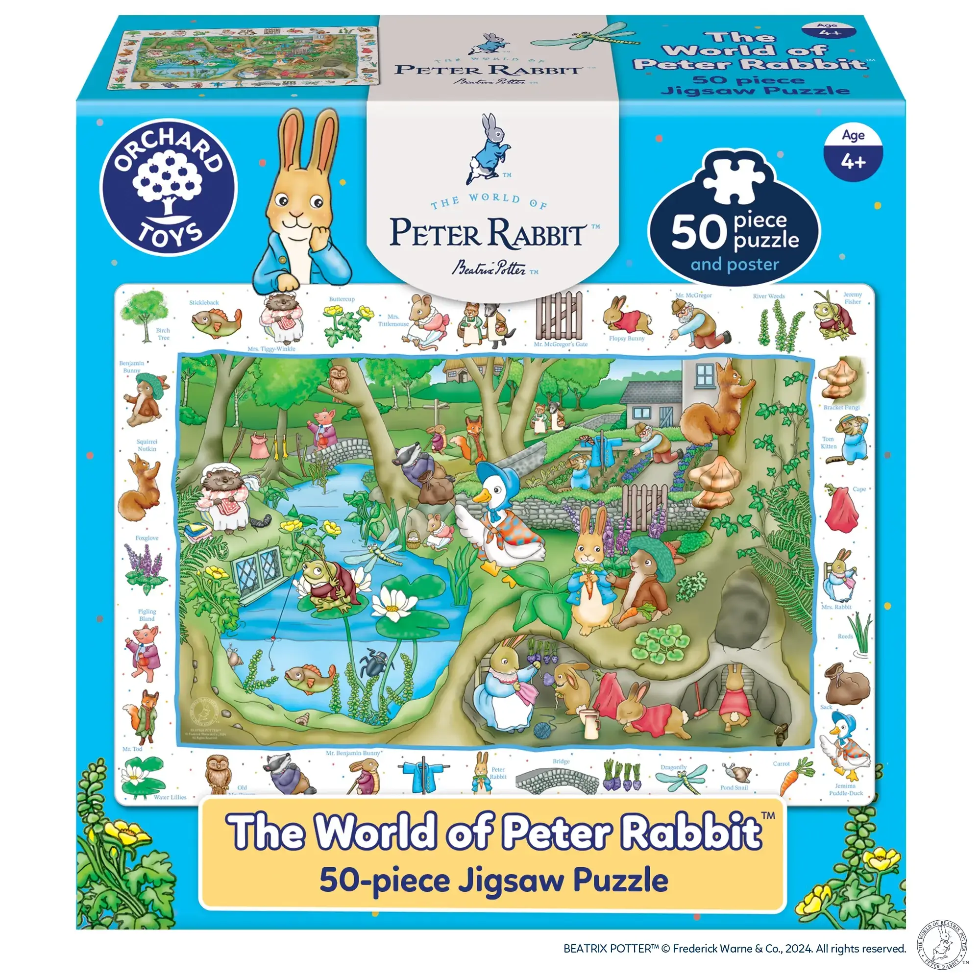 Orchard Toys World Of Peter Rabbit 50pc Puzzle Orchard Toys World Of Peter Rabbit 50pc Puzzle
