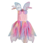 Great Pretenders GP30827 Rainbow Fairy Dress & Wings Size 7-8