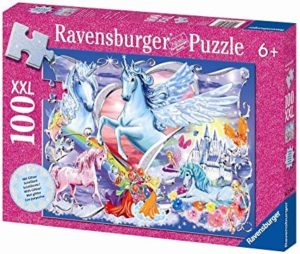 Ravensburger Glitter Unicorn 100pc Puzzle