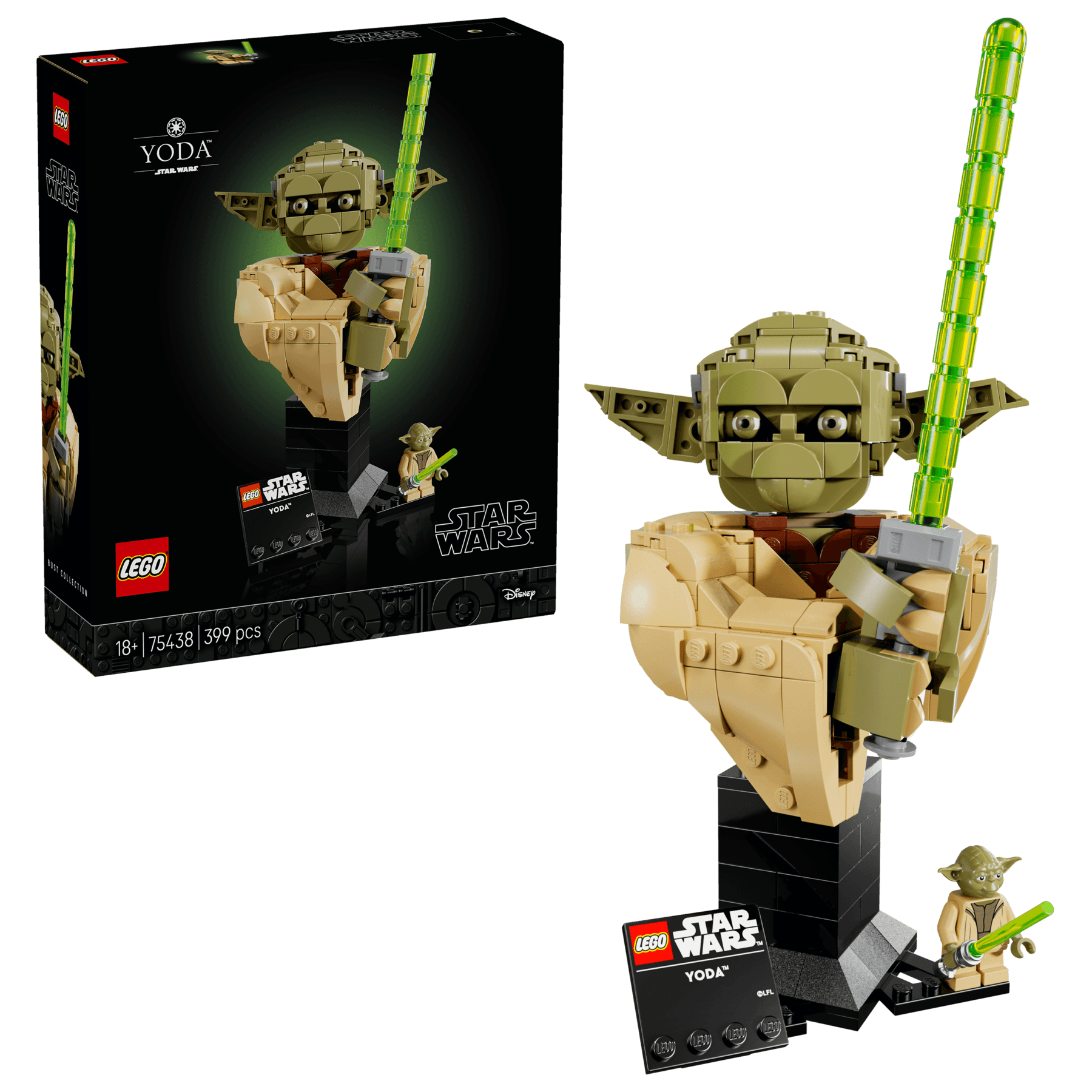 LEGO Star Wars 75438 Yoda™ Bust
