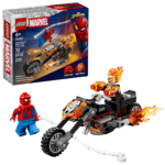 LEGO Marvel 76335 Spider-Man vs. Ghost Rider Motorcycle