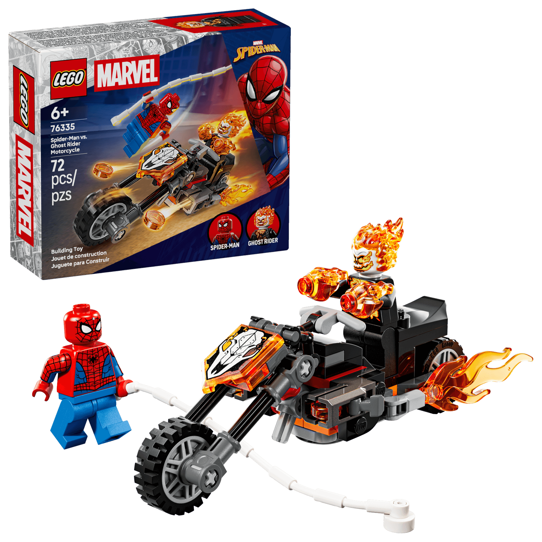 LEGO Marvel 76335 Spider-Man vs. Ghost Rider Motorcycle LEGO Marvel 76335 Spider-Man vs. Ghost Rider Motorcycle
