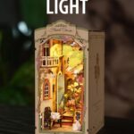 DIY Miniature Book Nook Floral Corner