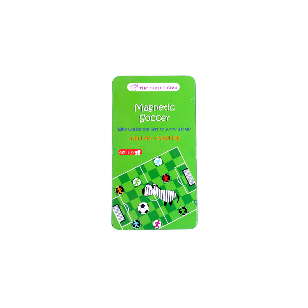 Magnetic Travel Game Tin - Soccer