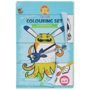 Tiger Tribe Mash-Up Colouring Set Monster Mash