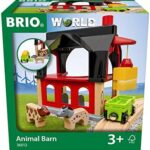 BRIO 36012 Animal Barn 6 Pieces