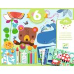 Djeco DJ9295 The Mouse & His Friends Multi Craft Kit
