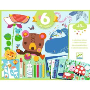 Djeco DJ9295 The Mouse & His Friends Multi Craft Kit