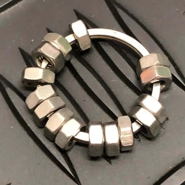 Silver Hexa Fidget XL