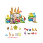 Picasso Tiles Dinosaur 38pc Set With 8 Action Figures