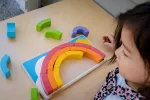 Wooden Rainbow Jigsaw Puzzle