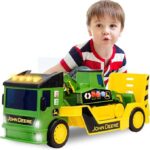 John Deere 60cm Motorised 'Lights & Sounds' 2-n-1 Mega Mover