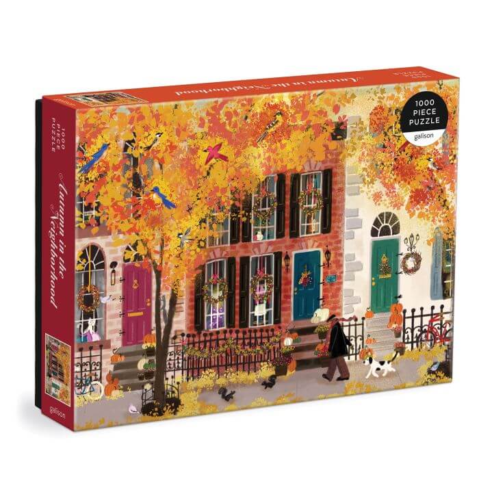 Joy Laforme Autumn in the Neighborhood Puzzle­1000pc