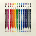 Ooly Markers Calligraphy Duo Double Ended Markers 12pk