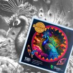 Twigg Puzzles Penelope Peacock 118pc Wooden Puzzle