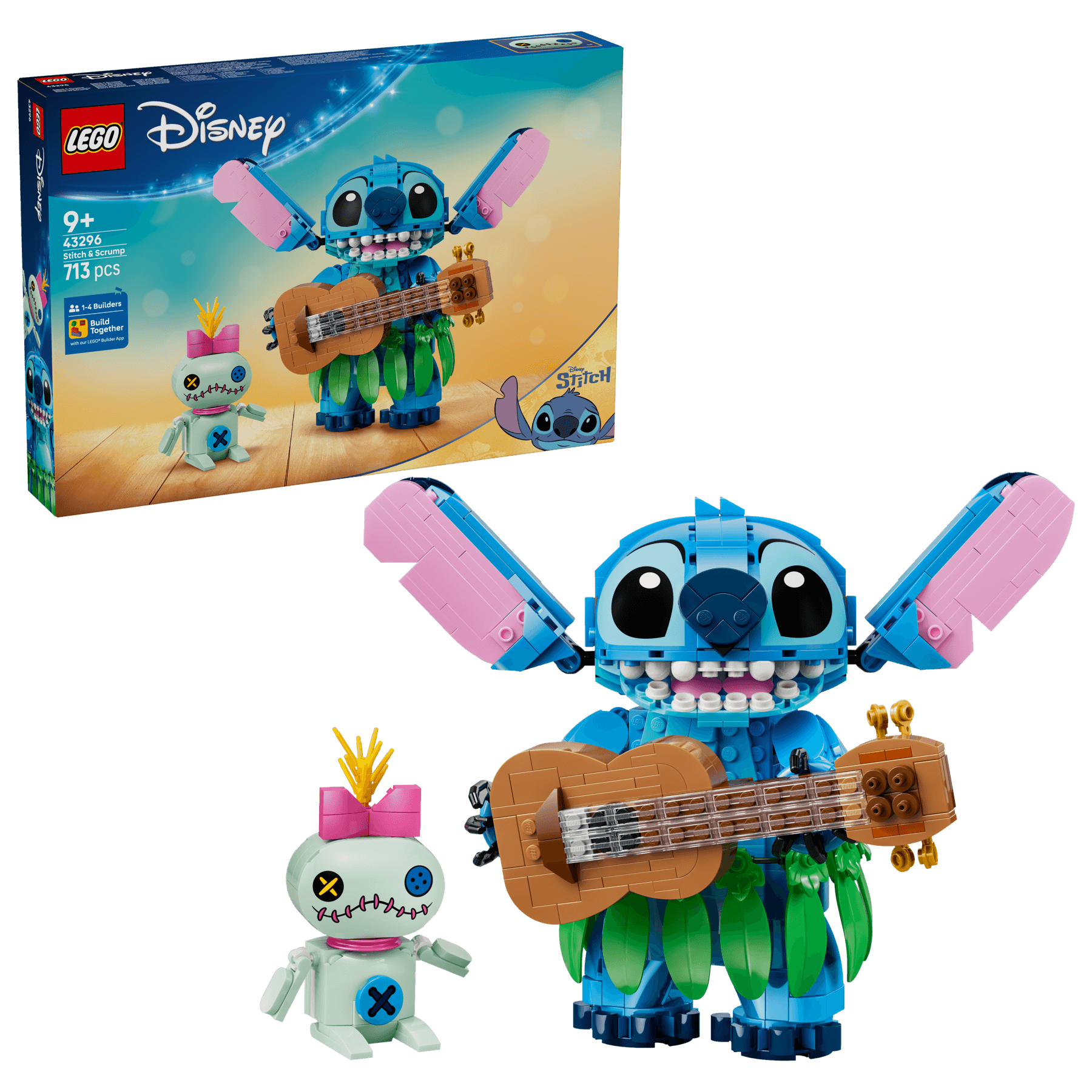 LEGO Disney 43296 Stitch & Scrump