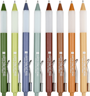 Earth-Tone Gel Pens