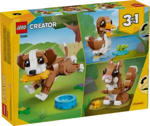 Lego Creator 3in1 31382 Cute Animals: Playful Puppy Dog