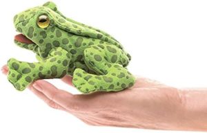 Folkmanis FM2761 Mini Frog Finger Puppet