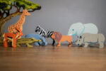 Tender Leaf Safari Zebra Wooden Figurine