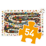Djeco DJ7564 Car Rally Observation Puzzle 54pc