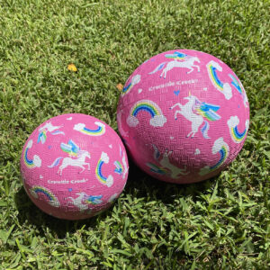 7 Inch Playground Ball - Unicorn Rainbow