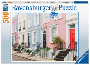 Ravensburger Colourful London Houses 500pc Puzzle