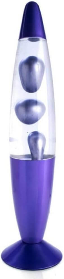 Metallic Motion Lava Lamp Purple