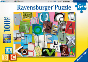 Ravensburger Funny Alphabet Puzzle 100pc