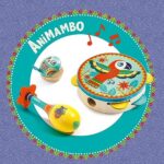 Djeco DJ6016 Animambo Set Of 3 Instruments