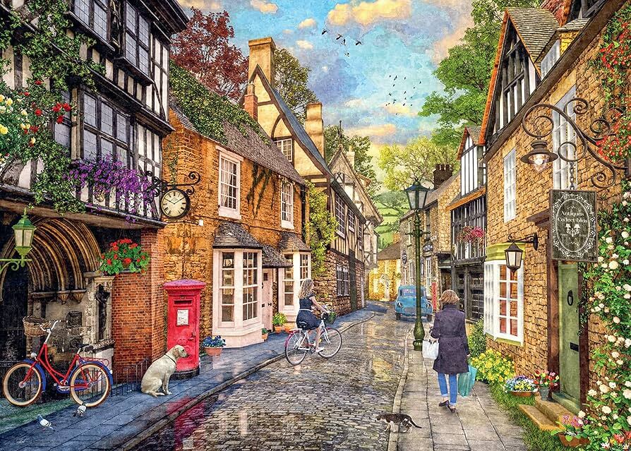 Ravensburger Meadow Hill Lane Puzzle 1000pc