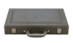 Dal Rossi Gray Backgammon 15" PU Leather