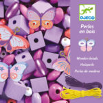 Djeco DJ9810 Wooden Butterfly Beads