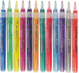 Studio Series Glitter Markers 12pk