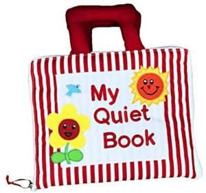 My Quiet Book Red Stripe
