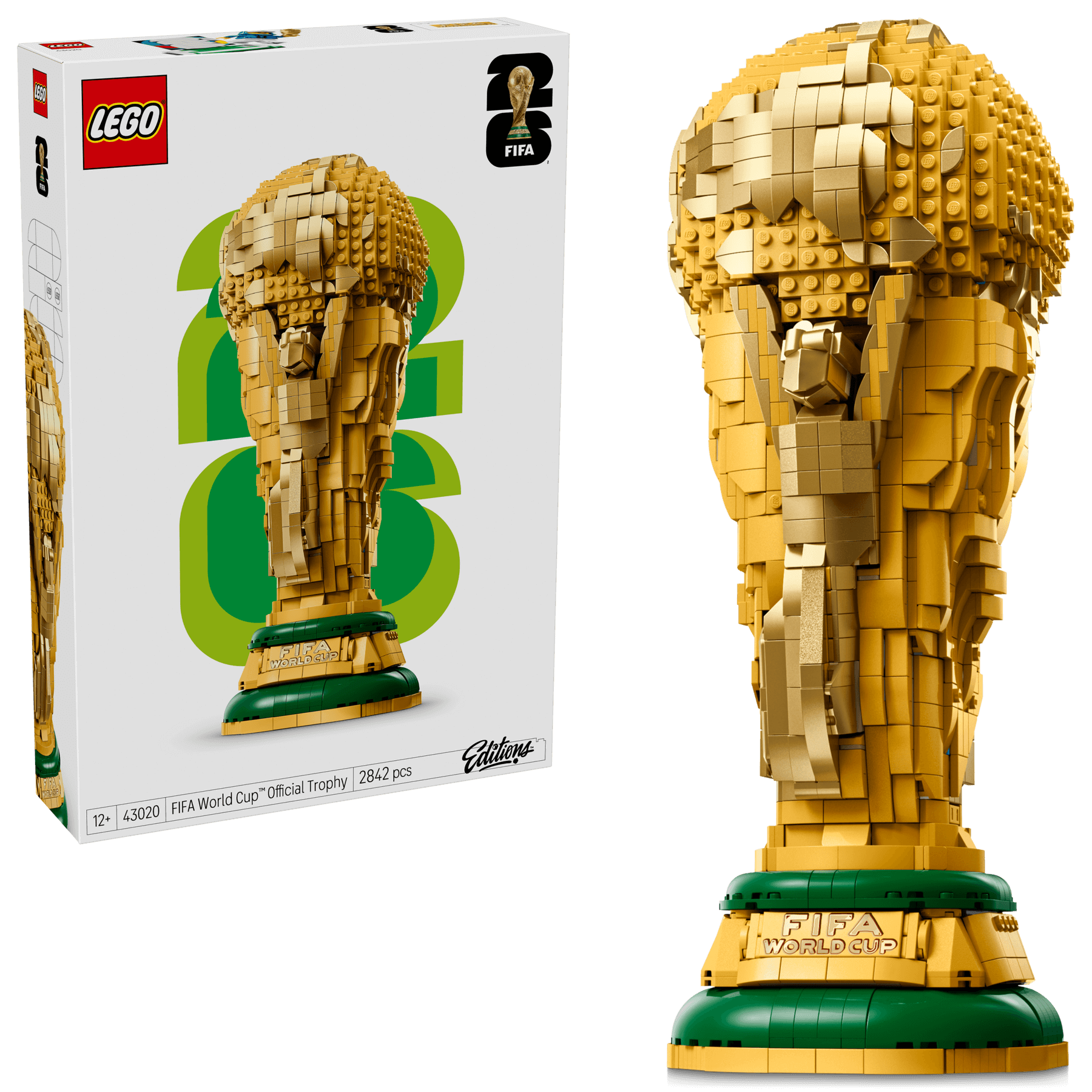 LEGO Editions 43020 FIFA World Cup™ Official Trophy LEGO Editions 43020 FIFA World Cup™ Official Trophy