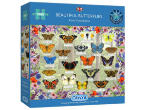 Gibsons Beautiful Butterflies Puzzle 1000pc