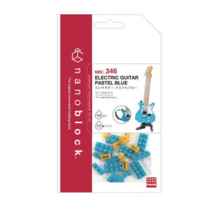 Nanoblock Electric Guitar Pastel Blue