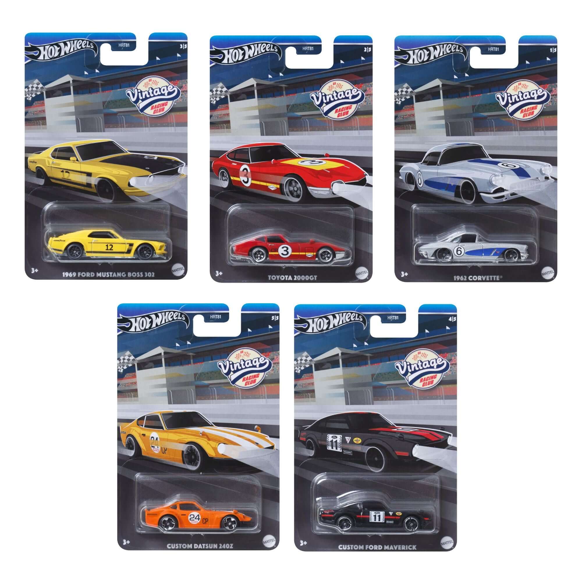 Hot Wheels Vintage Vehicles 1:64 Asst