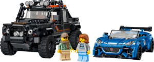 LEGO Speed Champions 77264 Jaguar Project 7 & Land Rover Defender