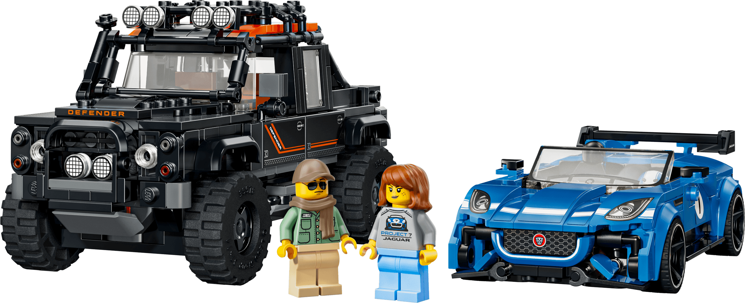 LEGO Speed Champions 77264 Jaguar Project 7 & Land Rover Defender LEGO Speed Champions 77264 Jaguar Project 7 & Land Rover Defender