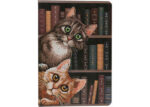 Crystal Art Cats In The Library Notebook Kit