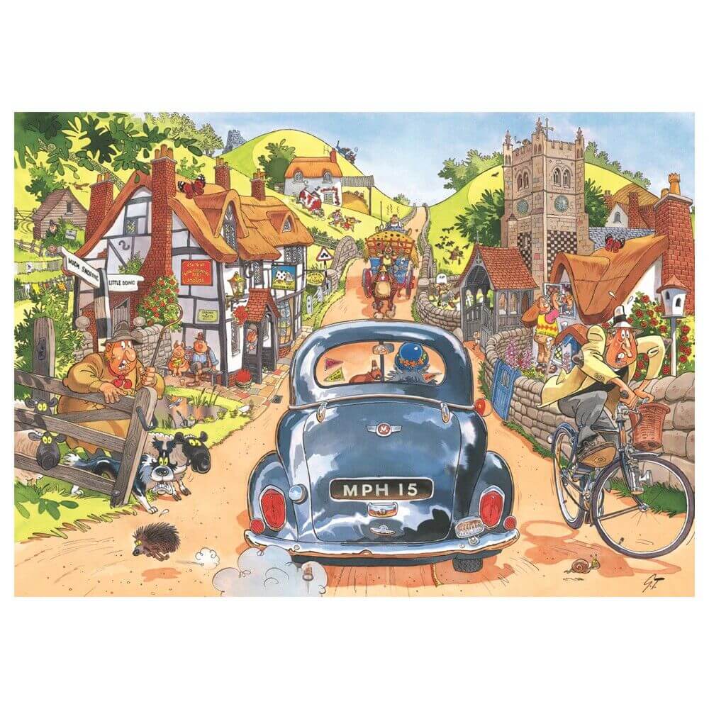 Wasgij? Retro #1 Sundry Drivers 1000pc Puzzle