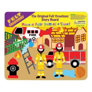 Felt Creations Fire Engine