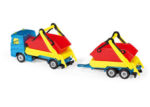 Siku 1695 Truck With Skip & Trailer