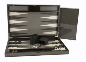 Dal Rossi Backgammon Carbon Fiber Finish 45cm