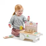 Tender Leaf Toys Ice Cream Cart Push Along