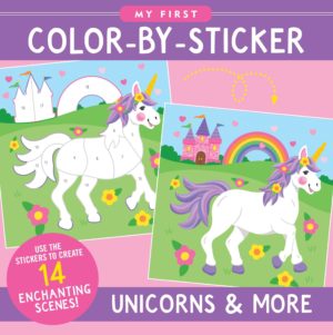 My First Color By Sticker Unicorns & More