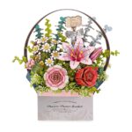 DIY Wooden Bloom Flower Basket