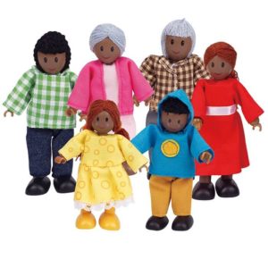 Hape African Family 6 Figures